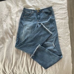 Stretchy Slim Straight Jeans